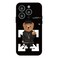 PSUJAO Cool Case Compatible with iPhone 16 Pro Max caseDesigner for BoysFunny Aesthetic Soft Silicone Gel Rubber Shockproof Cover Full Body Drop Protection for iPhone 16 pro max Black