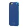 PureGear Slim Shell Snap On Ultra Thin Sleek Flexible Durable Protective Cover Case for iPhone 6S 6 Functional Metal Buttons Pacific Blue