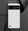 Puxssul Case for Google Pixel 6 Pro 5G 2021 AntiFingerprint Faux Leather Back Soft TPU Shockproof Durable Edges AntiScratch Slim Fit Camera Protective Cover for Google Pixel 6 Pro Case White