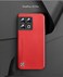 Puxssul for OnePlus 10 Pro Case 5G Soft TPU Artificial Leather Back Extremely Light UltraLight Cover AntiFingerprintScratch Camera Protection Phone Case for Oneplus 10 Pro Red