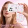 QLTYPRI Bow Case for iPhone 12 Pro Cute Ribbon Bows Wavy Curly Frame Clear Phone Case for Girls Women Aesthetic Bowknot Transparent Soft Silicone TPU Bumper Shockproof Protective Cover Pink