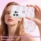 QLTYPRI Bow Case for iPhone 12 Pro Cute Ribbon Bows Wavy Curly Frame Clear Phone Case for Girls Women Aesthetic Bowknot Transparent Soft Silicone TPU Bumper Shockproof Protective Cover Pink