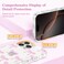 QLTYPRI Bow Case for iPhone 12 Pro Cute Ribbon Bows Wavy Curly Frame Clear Phone Case for Girls Women Aesthetic Bowknot Transparent Soft Silicone TPU Bumper Shockproof Protective Cover Pink
