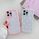 QLTYPRI Bow Case for iPhone 12iPhone 12 Pro Clear Cute Ribbon Bow Phone Case Curly Wavy Aesthetic Phone Case Slim Soft Transparent Shockproof Protective Cover for Women Girls Black