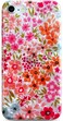 Qokey for iPhone SE87 Case Cute Flower Shell Pattern Soft Bumper Lightweight Fit Case Shockproof Pink Floral