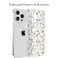 RALEAVO Floral Case for iPhone 14 Pro Clear Case with Flower Branch Pattern Cute Cover Case for Girls Women Slim Thin Soft Silicone Shockproof Phone Case for iPhone 14 Pro 61Transparent