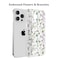 RALEAVO Floral Case for iPhone 14 Pro Clear Case with Flower Branch Pattern Cute Cover Case for Girls Women Slim Thin Soft Silicone Shockproof Phone Case for iPhone 14 Pro 61Transparent