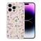 RALEAVO Floral Case for iPhone 14 Pro Flower Branch Pattern Design Cute Cover Case for Girls Women Slim Thin Soft Silicone Shockproof AntiSlip Phone Case for iPhone 14 Pro 61Purple
