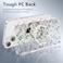 RALEAVO for iPhone 14 Case Compatible with MagSafe Clear Floral Cover with Flower Branch Pattern for Girls Women Slim Cute Hard Back Shockproof Phone Case for iPhone 14Transparent