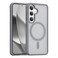 RALEAVO for Samsung Galaxy A15 Case Strong Magnetic Case Compatible with Magsafe Slim Shockproof Protective Phone Cover for A15 Phone Case with Translucent Hard BackGrey