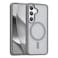 RALEAVO for Samsung Galaxy A15 Case Strong Magnetic Case Compatible with Magsafe Slim Shockproof Protective Phone Cover for A15 Phone Case with Translucent Hard BackGrey