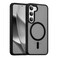 RALEAVO for Samsung Galaxy S23 Case Strong Magnetic Case Compatible with Magsafe Slim Shockproof Protective Phone Cover for S23 Phone Case with Translucent Hard BackBlack