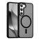 RALEAVO for Samsung Galaxy S23 Case Strong Magnetic Case Compatible with Magsafe Slim Shockproof Protective Phone Cover for S23 Phone Case with Translucent Hard BackBlack