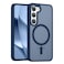 RALEAVO for Samsung Galaxy S23 Case Strong Magnetic Case Compatible with Magsafe Slim Shockproof Protective Phone Cover for S23 Phone Case with Translucent Hard BackDark Blue