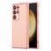 RALEAVO for Samsung Galaxy S23 Ultra Case Luxury Plating Case Cover Slim Lightweight Glossy Bling Phone Case Soft TPU Shockproof Bumper Case Electroplated CasePink