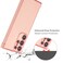 RALEAVO for Samsung Galaxy S23 Ultra Case Luxury Plating Case Cover Slim Lightweight Glossy Bling Phone Case Soft TPU Shockproof Bumper Case Electroplated CasePink