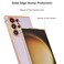 RALEAVO for Samsung Galaxy S23 Ultra Case Luxury Plating Case Cover Slim Lightweight Glossy Bling Phone Case Soft TPU Shockproof Bumper Case Electroplated CasePurple