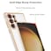 RALEAVO for Samsung Galaxy S23 Ultra Case Luxury Plating Case Cover Slim Lightweight Glossy Bling Phone Case Soft TPU Shockproof Bumper Case Electroplated CaseWhite
