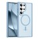 RALEAVO for Samsung Galaxy S25 Ultra Case Strong Magnetic Case Compatible with Magsafe Slim Shockproof Protective Phone Cover for S25 Ultra Phone Case with Translucent Hard BackBlue