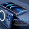 S. Tedazo S Tedazo Magnetic Clear for iPhone 13 Mini Case Compatible with Magsafe Wireless Charging AntiYellow Shockproof and Military Drop Protection Transparent Phone Case for iPhone 13 MiniClear