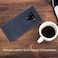 SALAWAT Compatible with Galaxy Note 9 Case Slim PU Leather Vintage Shockproof Phone Cover Lightweight Premium Soft TPU Bumper Hard PC Hybrid Protective Case for Galaxy Note 9 Blue