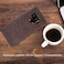 SALAWAT Compatible with Galaxy Note 9 Case Slim PU Leather Vintage Shockproof Phone Cover Lightweight Premium Soft TPU Bumper Hard PC Hybrid Protective Case for Galaxy Note 9 Dark Brown