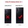 SALAWAT Galaxy Note 10 Plus Case Slim PU Leather Vintage Shockproof Phone Case Cover Lightweight Soft TPU Bumper Hard PC Hybrid Protective Case for Samsung Galaxy Note 10 5G 68inch 2019 Blue