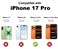 Shamo's Shamos Clear Flexible TPU Case for iPhone 17 Pro with Camera Protection Ultra Slim Shockproof AntiYellowing ScratchResistant Wireless Charging Compatible Enhanced Grip for iPhone 17 Pro