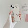 Shinymore for iPhone 11 Pro Max CaseFlexible Cute Heart Soft Silicone Clear Makeup Mirror Women Girls Shockproof Protect Cover