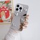 Shinymore for iPhone 11 Pro Max CaseFlexible Cute Heart Soft Silicone Clear Makeup Mirror Women Girls Shockproof Protect Cover