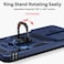 SKMY for Samsung Galaxy S24 FE Casewith Screen Protectors and Camera CoverMilitary Grade 16ftDrop Tested Cover with Magnetic Kickstand Protective Case for Galaxy S24 FE Blue