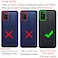 SKTGSLAMY for Galaxy A03S Case with Screen ProtectorMilitary Grade 16ft Drop Tested Cover with Magnetic Kickstand Car Mount Protective Case for A03S Blue