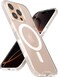 Smartish iPhone 16 Pro Magnetic Case Gripmunk Compatible with MagSafe Lightweight Protective Slim Thin Grip Cover with Microfiber Lining for Apple iPhone 16 Pro Clearly Clear