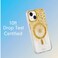 Sonix Case for iPhone 14 Plus Compatible with MagSafe 10ft Drop Tested Drippin Gold Glitter