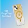 Sonix Case for iPhone 14 Plus Compatible with MagSafe 10ft Drop Tested Drippin Gold Glitter