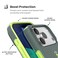 Speck CANDYSHELL Grip MS Case for iPhone 17 Pro NEO DRABGlow Green Slim Protective Grip Drop Protection MagSafe Compatible