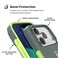 Speck CANDYSHELL Grip MS Case for iPhone 17 Pro NEO DRABGlow Green Slim Protective Grip Drop Protection MagSafe Compatible