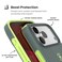 Speck CANDYSHELL Grip MS Case for iPhone 17 Pro Max NEO DRABGlow Green Slim Protective Grip Drop Protection MagSafe Compatible