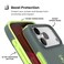 Speck CANDYSHELL Grip MS Case for iPhone 17 Pro Max NEO DRABGlow Green Slim Protective Grip Drop Protection MagSafe Compatible