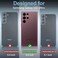 SPIDERCASE Designed for Samsung Galaxy S22 Ultra Case Waterproof Builtin Screen Protector Full Protection Heavy Duty Shockproof Case PurpleClear