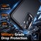 SPIDERCASE Designed for Samsung Galaxy S24 FE Case 10 FT Military Grade Drop Protection 2 Pack Tempered Glass Screen ProtectorCamera Lens Protector Heavy Duty Shockproof Case Black