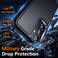 SPIDERCASE Designed for Samsung Galaxy S24 FE Case 10 FT Military Grade Drop Protection 2 Pack Tempered Glass Screen ProtectorCamera Lens Protector Heavy Duty Shockproof Case Black