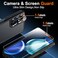 SPIDERCASE Designed for Samsung Galaxy S24 FE Case 10 FT Military Grade Drop Protection 2 Pack Tempered Glass Screen ProtectorCamera Lens Protector Heavy Duty Shockproof Case Black