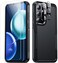 SPIDERCASE Designed for Samsung Galaxy S24 FE Case 10 FT Military Grade Drop Protection 2 Pack Tempered Glass Screen ProtectorCamera Lens Protector Heavy Duty Shockproof Case Black