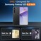 SPIDERCASE Designed for Samsung Galaxy S25 Case 10 FT Military Grade Drop Protection 2 Pack Tempered Glass Screen ProtectorCamera Lens Protector Heavy Duty Shockproof Case Black