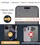 SSLOTSCASE for iPhone 16 Pro Case with Card Holder Kickstand Slide Camera Lens Cover Silicone Edge Rugged Shockproof Protective Phone Case Cover for iPhone 16 Pro 63 2024 Black