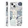 lioscre Summer Case Compatible with for iPhone 13iPhone 14 61 Beach Blue Collage Coast Cute Aesthetic Protective Phone CaseOcean Vintage Trendy Scratch Resistant Shockproof Cover Case for Girl Women M