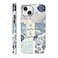 lioscre Summer Case Compatible with for iPhone 13iPhone 14 61 Beach Blue Collage Coast Cute Aesthetic Protective Phone CaseOcean Vintage Trendy Scratch Resistant Shockproof Cover Case for Girl Women M