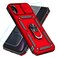 SunStory Compatible with iPhone XR Case with HD Screen Protector Slide Camera Cover Rotated Ring Kickstand MilitaryGrade Phone Case for iPhone XRRed