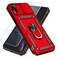 SunStory Compatible with iPhone XR Case with HD Screen Protector Slide Camera Cover Rotated Ring Kickstand MilitaryGrade Phone Case for iPhone XRRed
